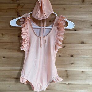 Baby Pink One Piece Swimsuit
